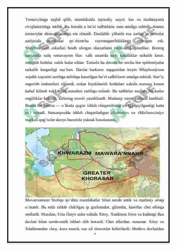 O`zbek xonliklari davridagi tibbiyotni rivojlanishi 4