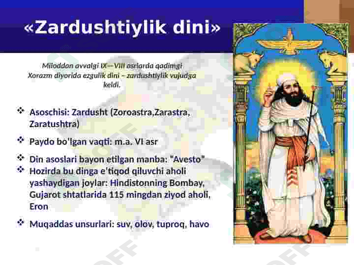 Avesto-Zardushtiylikning asosiy manbasi 4