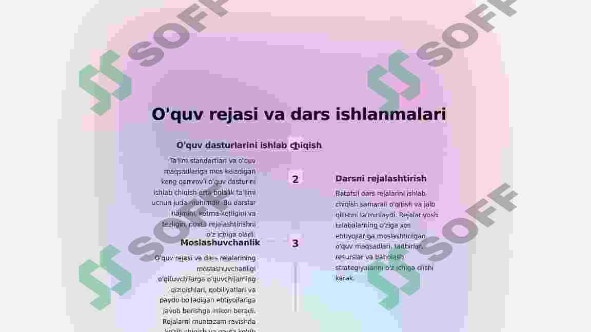 Maktabgacha ta’lim tashkilotlarida o’quv,metodik xujjatlarni yuritish. 4