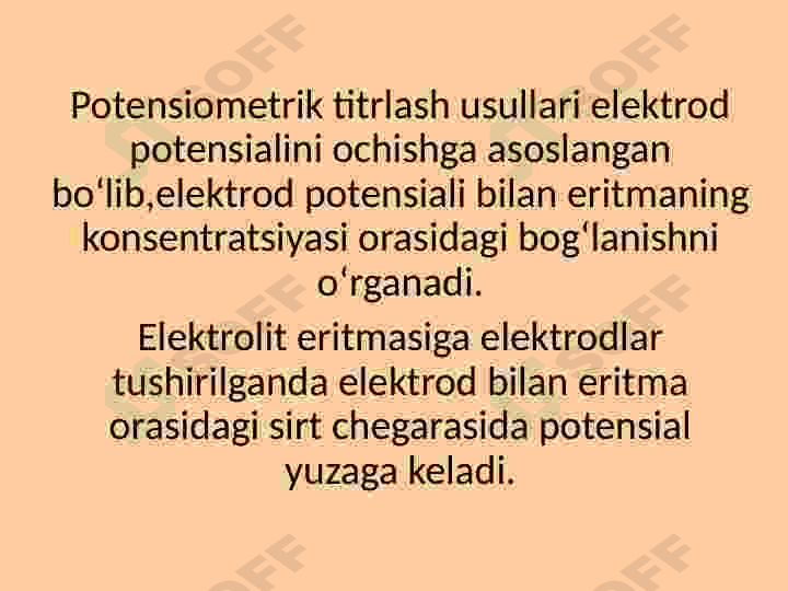 Potensiometrik titrlash 4