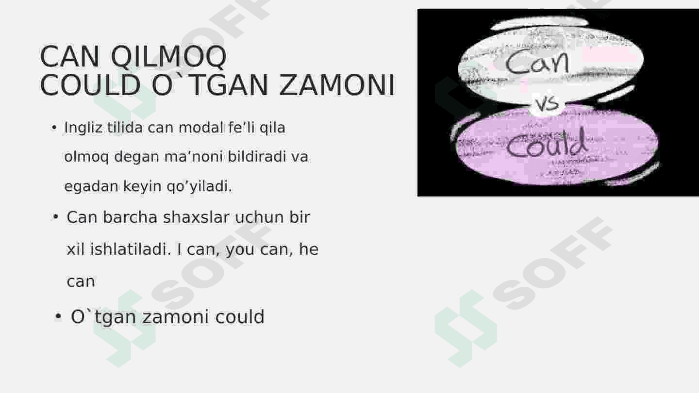 Modal verbs 4