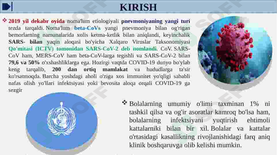 BOLALARDA KORONAVIRUS KASALLIGINING XUSUSIYATLARI 4
