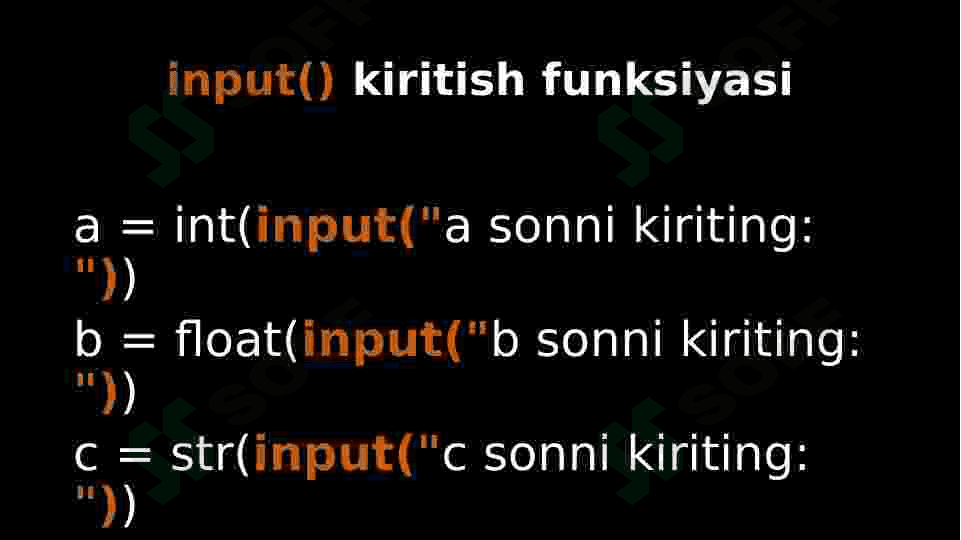 Python dasturlash tili umumiy tanishuv 4