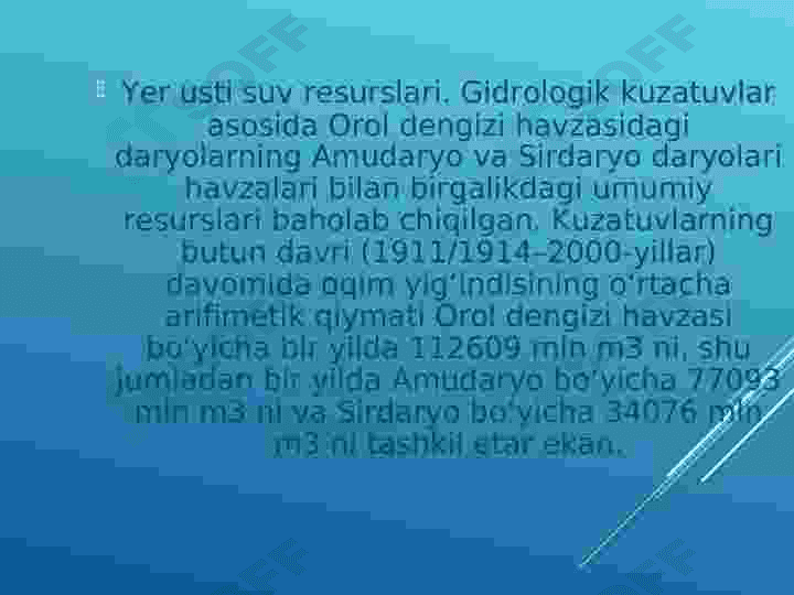 :” O‘ZBEKISTONNING SURXONDARYO HAVZASIGA KIRUVCHI HUDUDLARIDA SUG‘ORMA DEHQONCHILIKNING RIVOJLANISHI 4