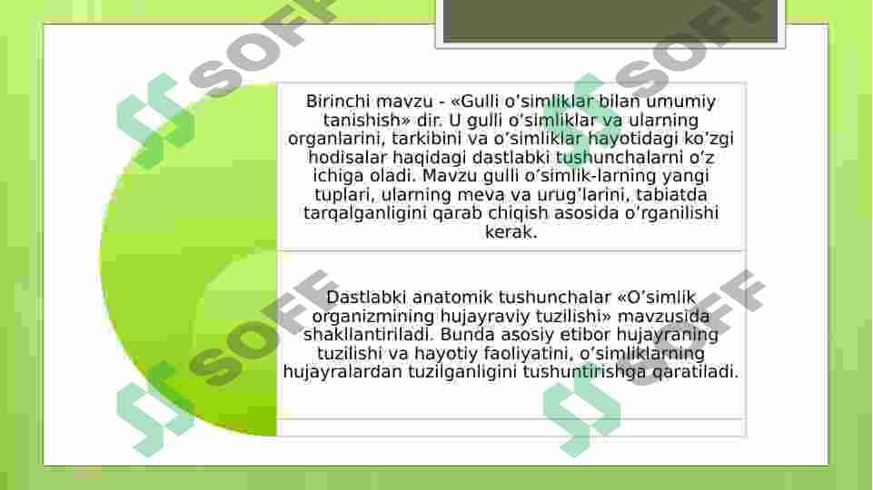 Ta’lim maqsadida yaratilgan botanika mavzularini metodologik qayta ishlanishi 4