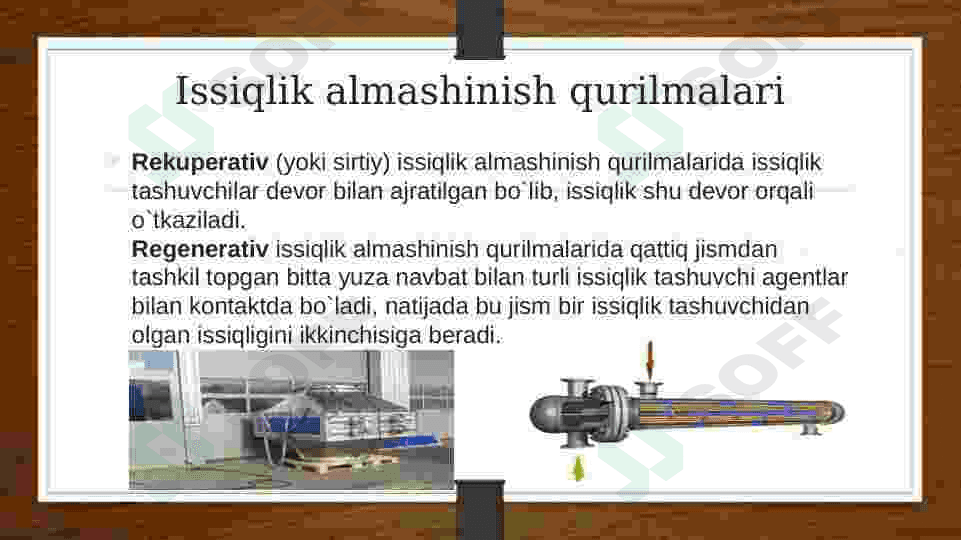 Issiqlik va massa almashinish qurilmalarning samaradorligini oshirish 4