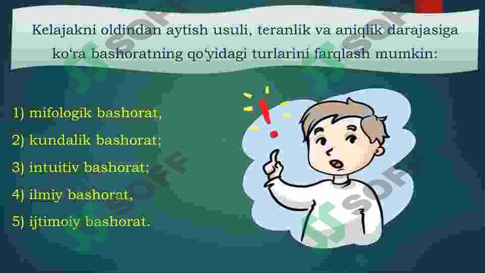 Ilmiy va Ijtimoiy bashoratning aloqadorligi 4