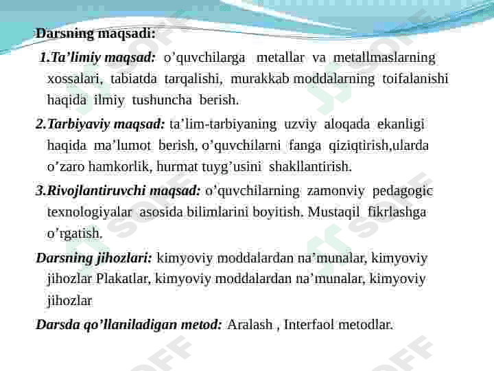 Metallar va metalmaslar 4