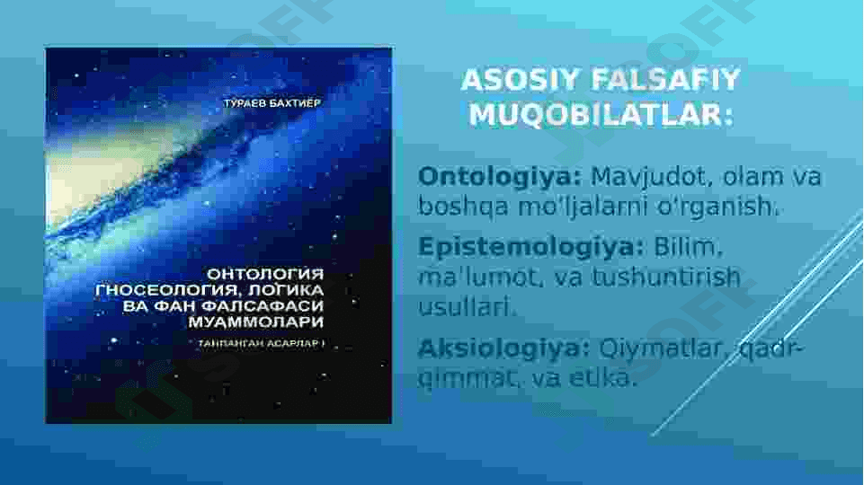 Xulosa chiqarish tafakkurning shakli sifatida 4