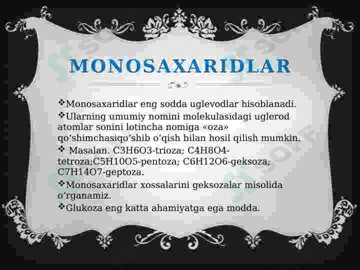 UGLEVODLAR 4