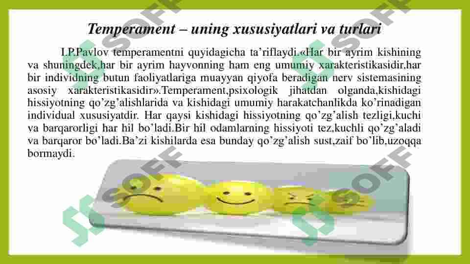 Temperament turlari va ularning psixologik turlari 4