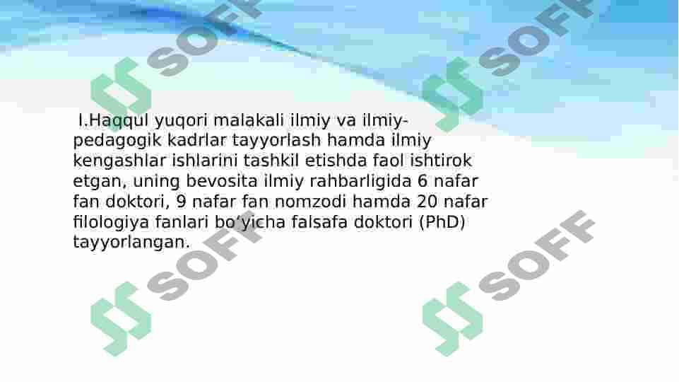 Ibrohim Haqqulov.Navoiyga qaytish 4