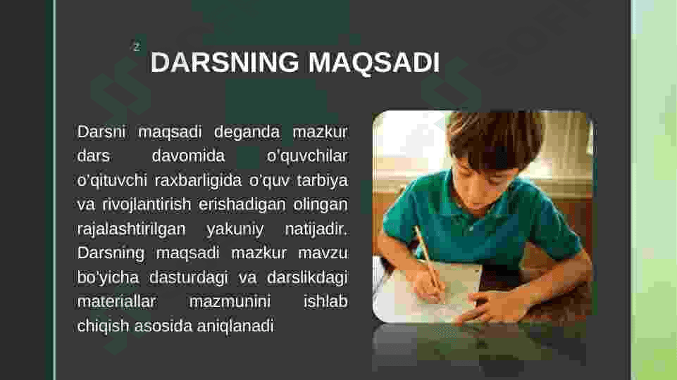 O'qituvchining darsga tayyorlanishi 4