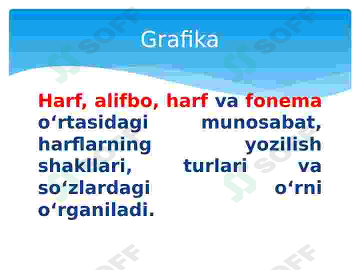Tilshunoslik va uning bo‘limlari. Fonetika 4