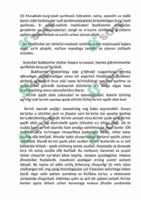 Burg'ilash mashinalari rivojlanishi holati va yo'nalishlari 4