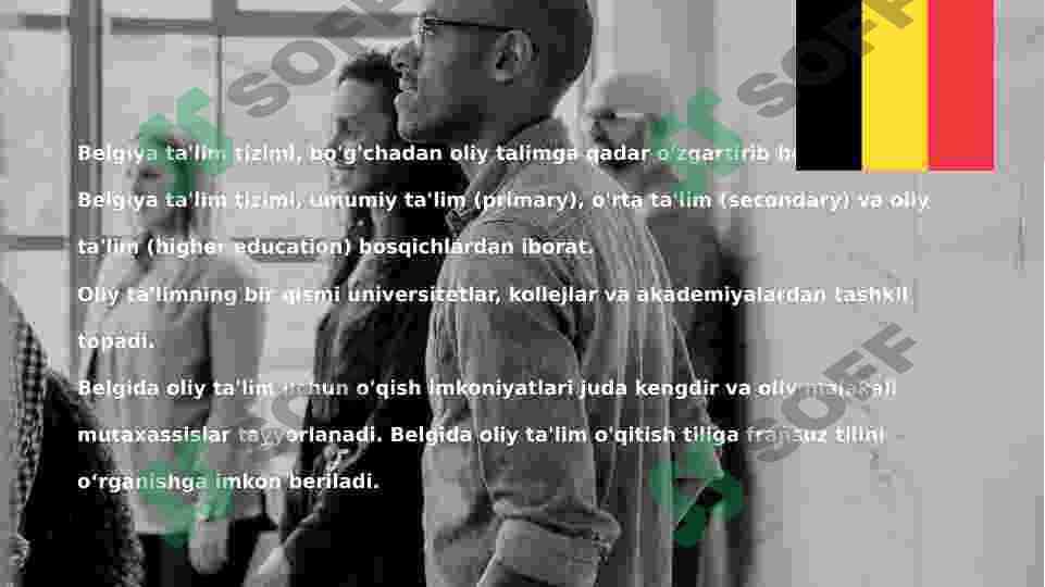 BELGIYA TA’LIM TIZIMI 4