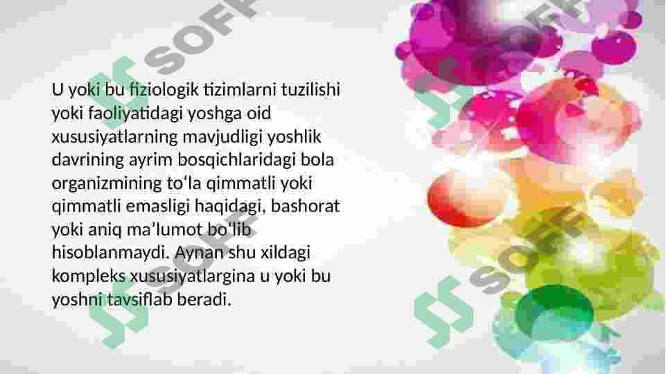 Bolalar va o'smirlar o'sish va rivojlanishining umumiy qonuniyatlari 4