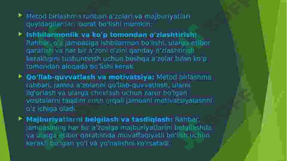 Boshlangʻich taʼlimda metod birlashma ishlarini amalga oshirish 4