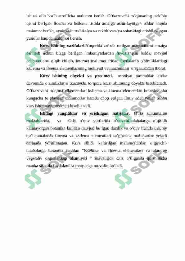 KSELIMA VA FLOEMA ELEMENTLARI VA ULARNING VEGETATIV ORGANLARDAGI AHAMIYATI 5