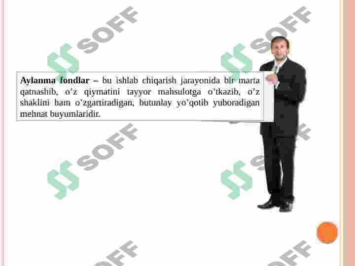 KORXONANING AYLANMA (OBOROT) KAPITALI 5