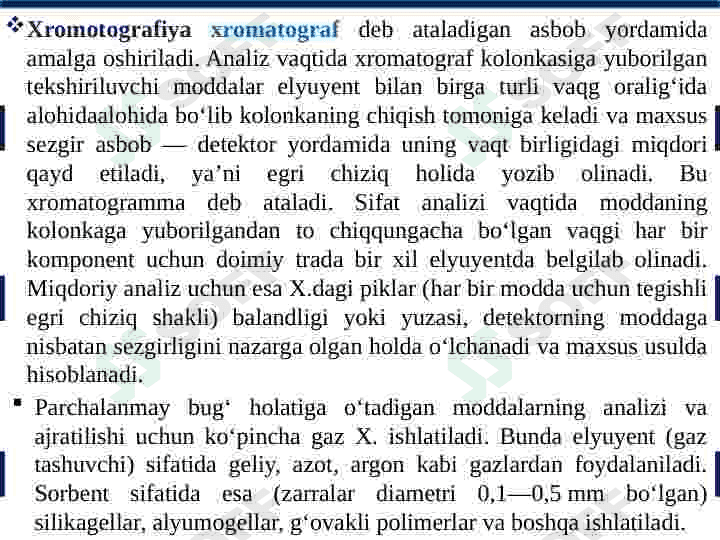 XROMOTOGRAFIYANING TIBBIY IZLANISHDAGI IMKONIYATLARI 5