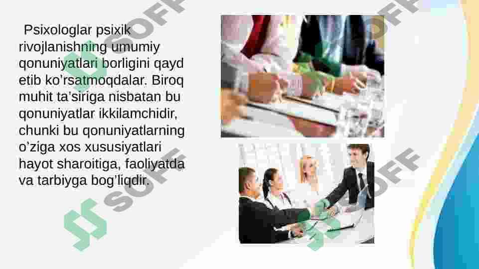 psixik rivojlanish 5