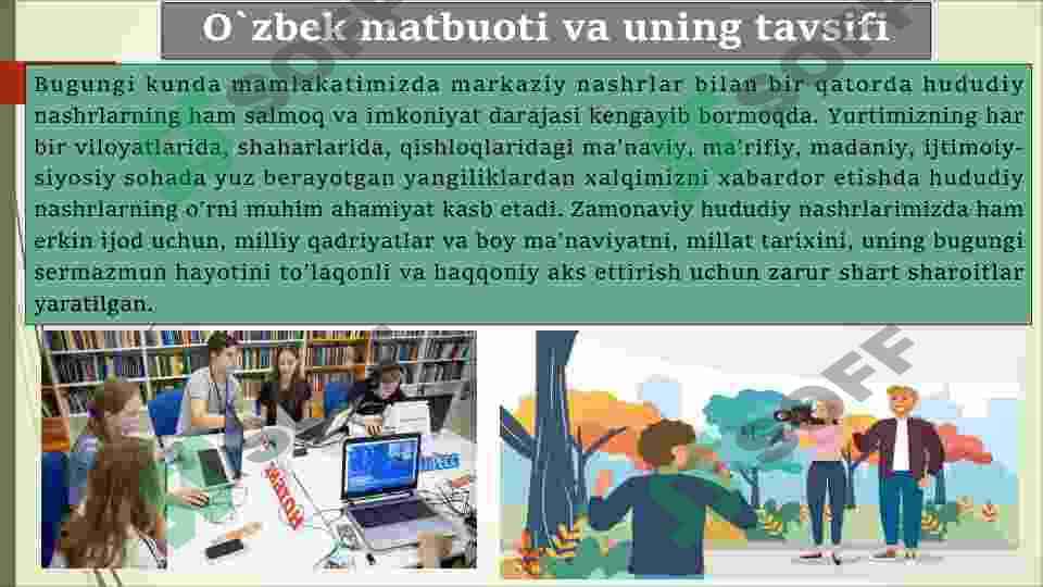 Milliy va xorijiy OAVning o'zaro qiyosiy tahlili 5