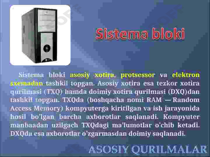 Kompyuter qurilmalari 5
