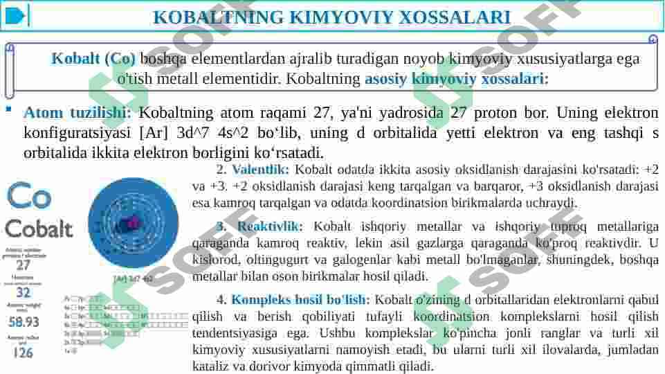 KOBALT. NIKEL BIRIKMALARINING BIOLOGIK AHAMIYATI 5