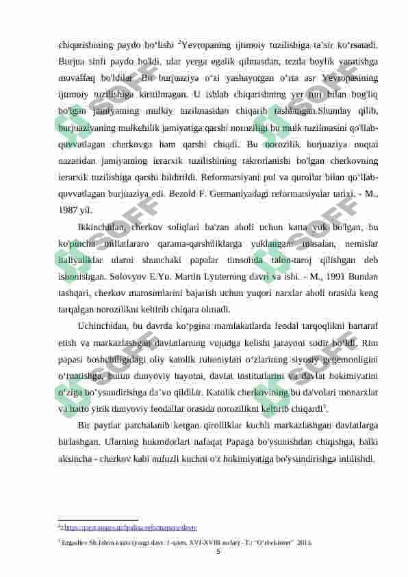 Tarixni o’qitishda reformatsiya mavzusini orgatish 5
