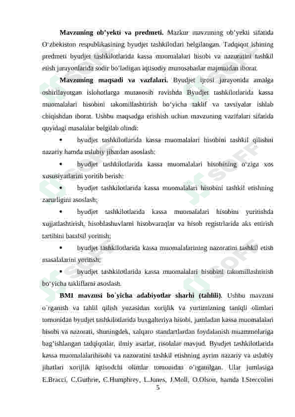 BYUDJET TASHKILOTLARIDA KASSA VA KASSA OPERATSIYALARI 5