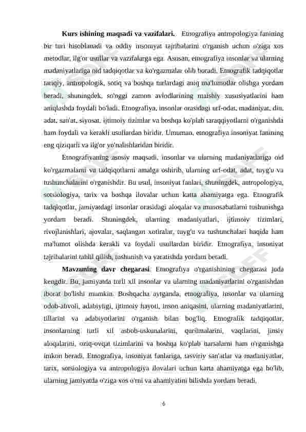 O'LKAMIZ ETNOGRAFIYASINING TARIXINI O'RGANISHNI DAVRLASHTIRILISHI 5