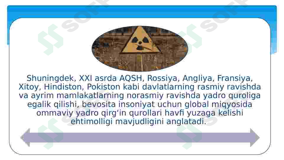 Dunyodagi texnogen falokatlarning kelib chiqishida radiatsiyaning oʼrni 5