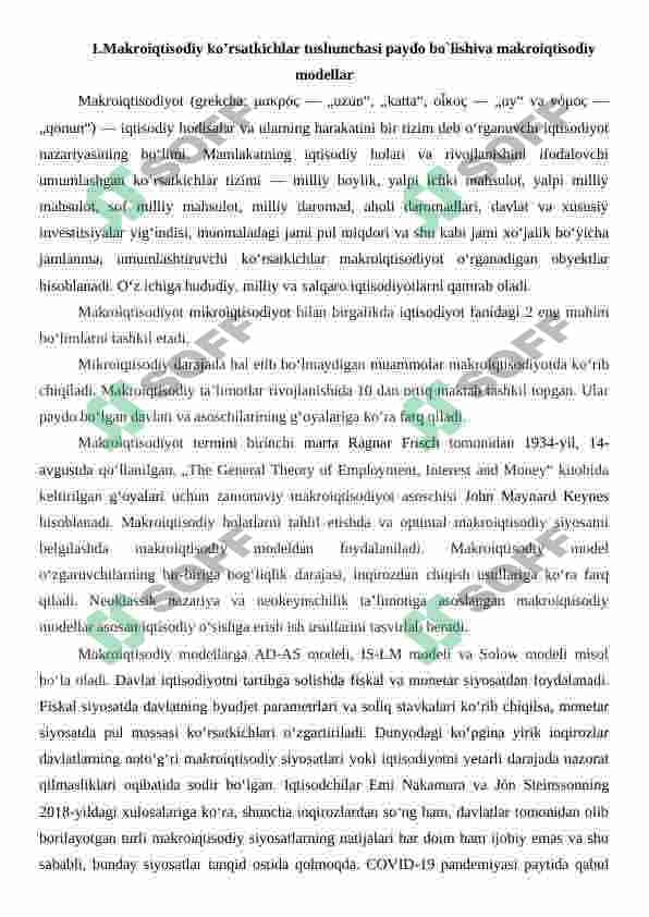 Milliy hisoblash tizimidagi asosiy makroiqtisodiy koʻrsatkichlar 5