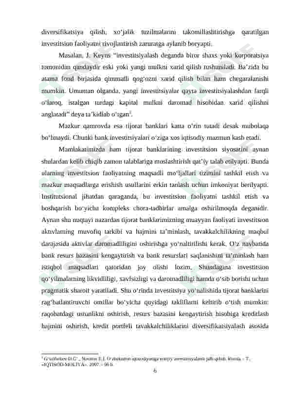 JAHON BANKLARI BILAN HAMKORLIKDA ISHLASHNI RIVOJLANTIRISH YO‘LLARI 5