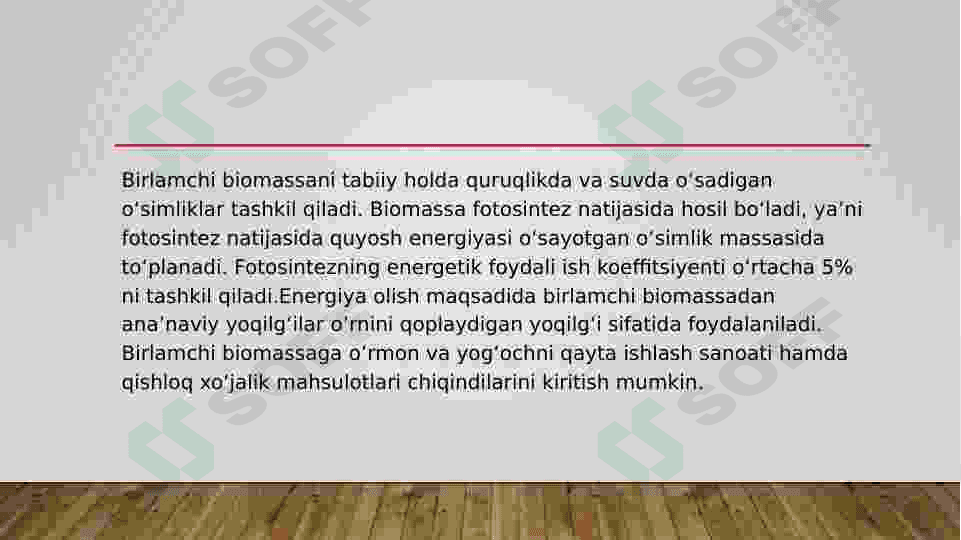 Biomassadan biogas olish texnologiyasi 5