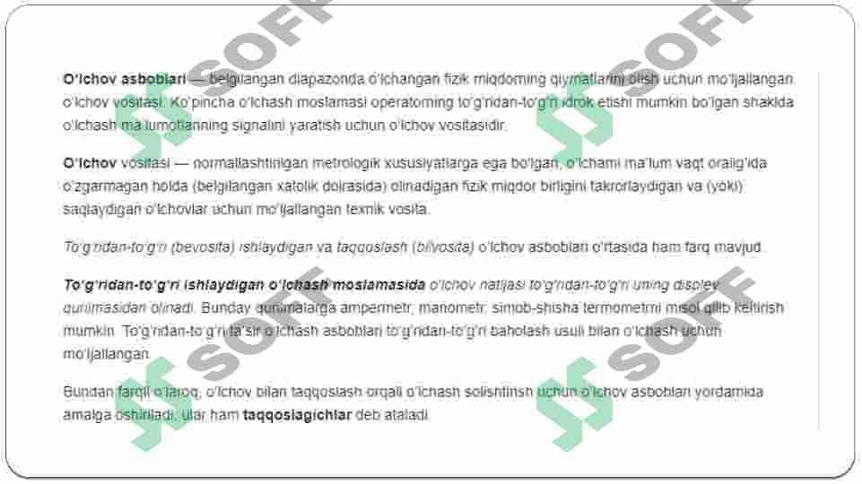 Raqamli o`lchash asboblari 5
