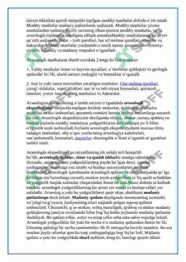 ARXEOLOGIK DALA TADQIQOTLARI USULLARI TARIXI 5