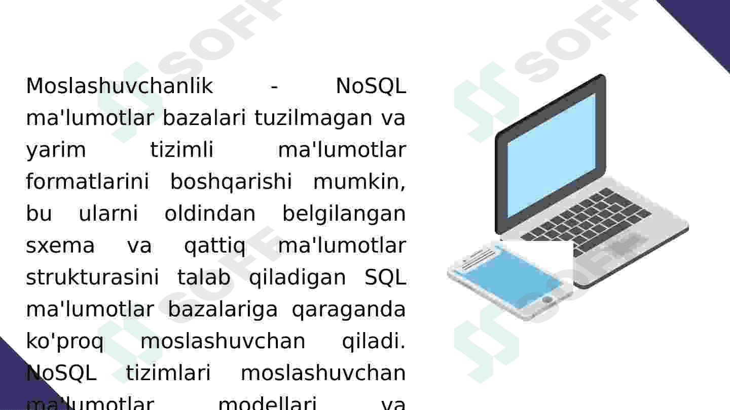 BIG DATA UCHUN MA'LUMOTLAR BAZASI TEXNIKASI 5