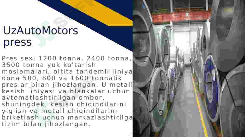BMW va UzAutoMotors. Avtomobil  ishlab chiqarish 5
