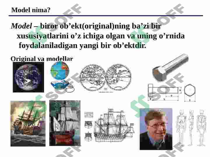 Matematik model va  modellashtirish. Chiziqli  modellar va ularni yechish 5