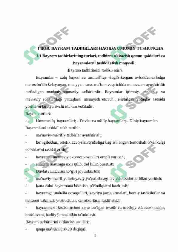 Bayram tadbirlarini tashkil etish metodikasi 5