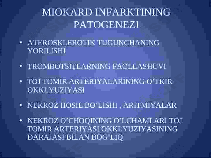 MIOKARD INFARKTI HAQIDA TUSHUNCHA 5