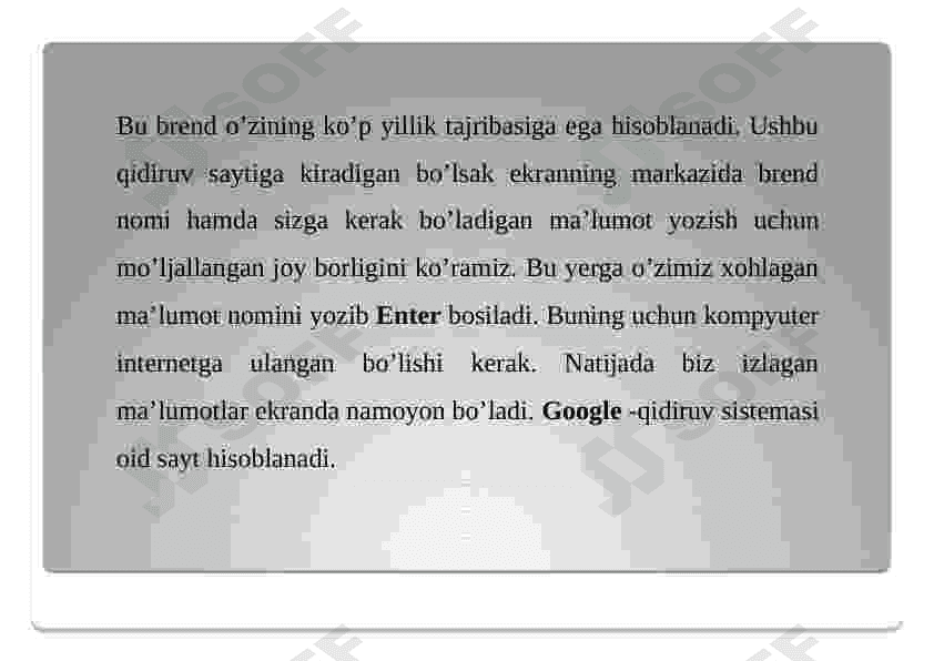 Google Search va uning imkoniyatlari 5