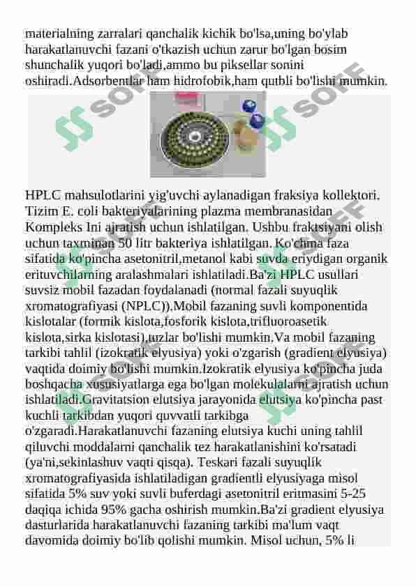 Benzodiazepin xosilalarini Yuqori samarali suyuqlik-suyuqlik xromatografik tahlili 5