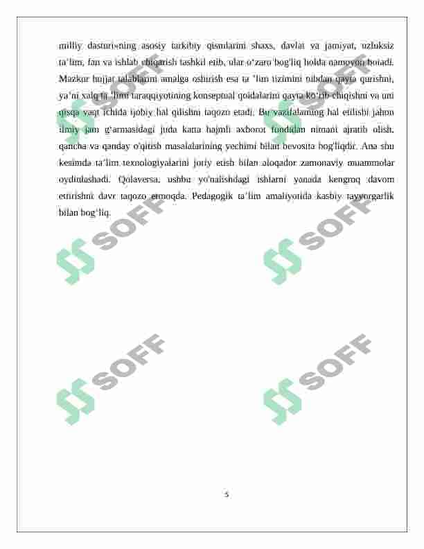 Maktabgacha yoshdagi bolalarning yoshga doir pedagogik-psixologik xususiyatlari va ularning bolaning sog'lom rivojlanishidagi ahamiyati 5