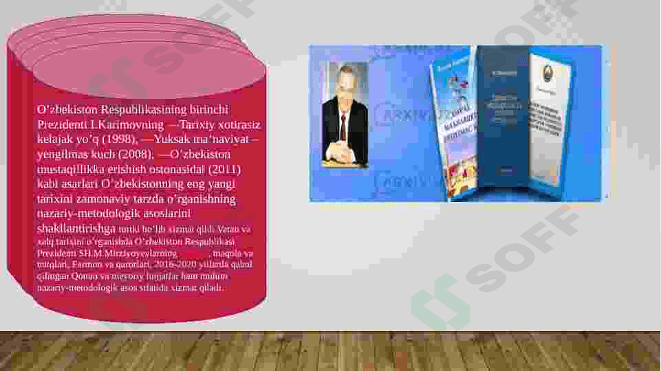 Mustaqil O’zbekiston davlatining yuzaga kelishi va  mustahkamlanishida Islom Karimovning o’rni va roli. 5