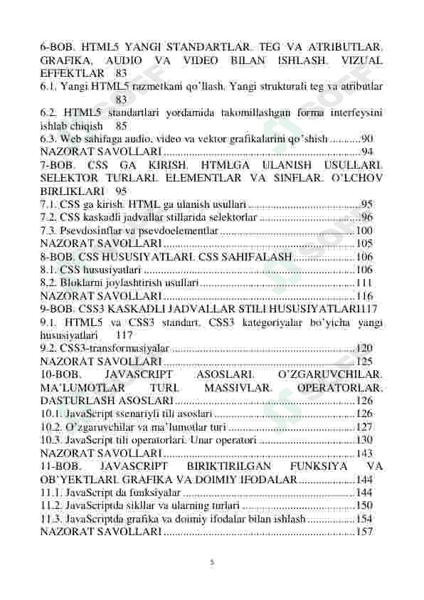 Web ilovalar yaratish 5