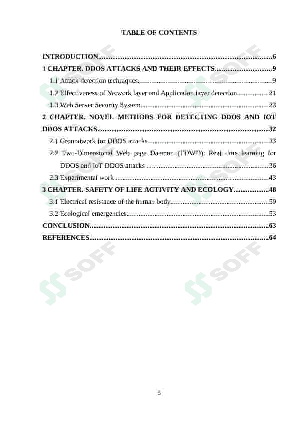 Diplom ishi. DDOS hujumlar. Research on methods of protecting web servers from distributed denial-of-service attacks 5