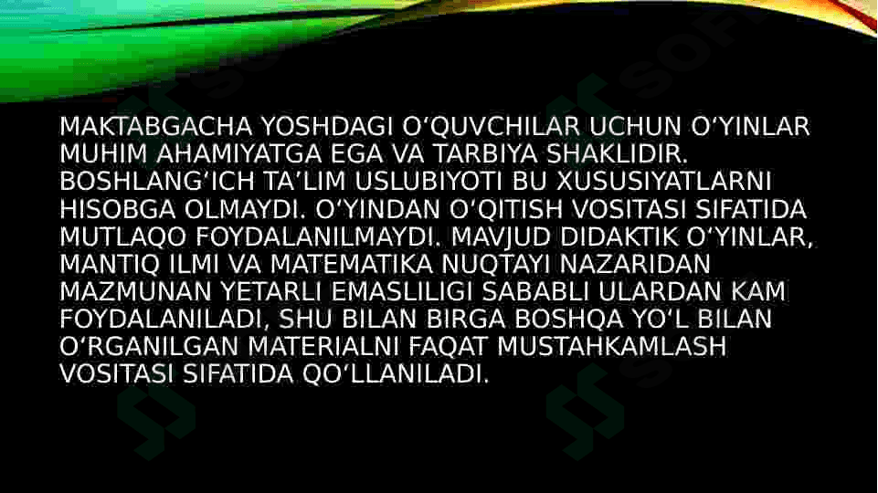 Boshlang’ich  sinflarda matematik boshqotirmalar 3 5